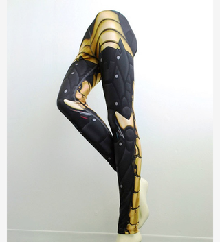 Illustration for article titled These robotic armor leggings will bring out your inner cyborg